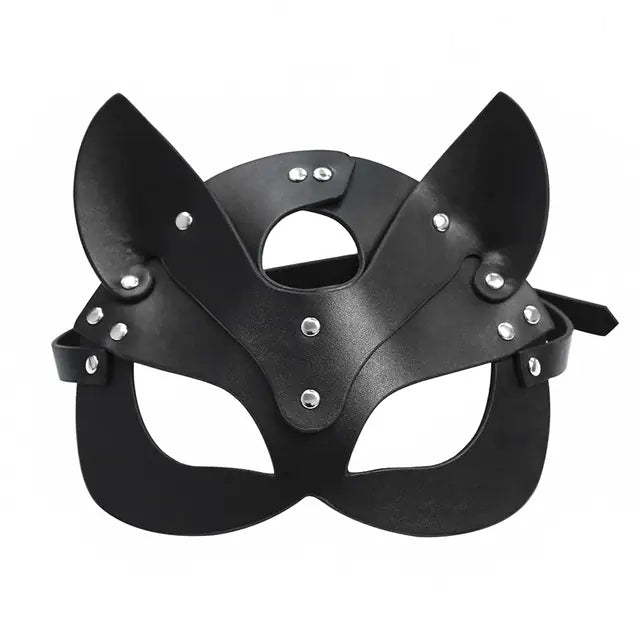 Ladies Fox Eye Leather Mask for SM Fun