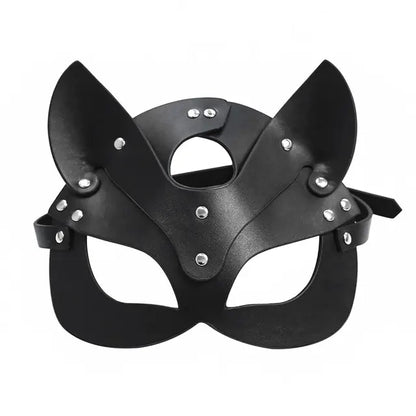 Ladies Fox Eye Leather Mask for SM Fun