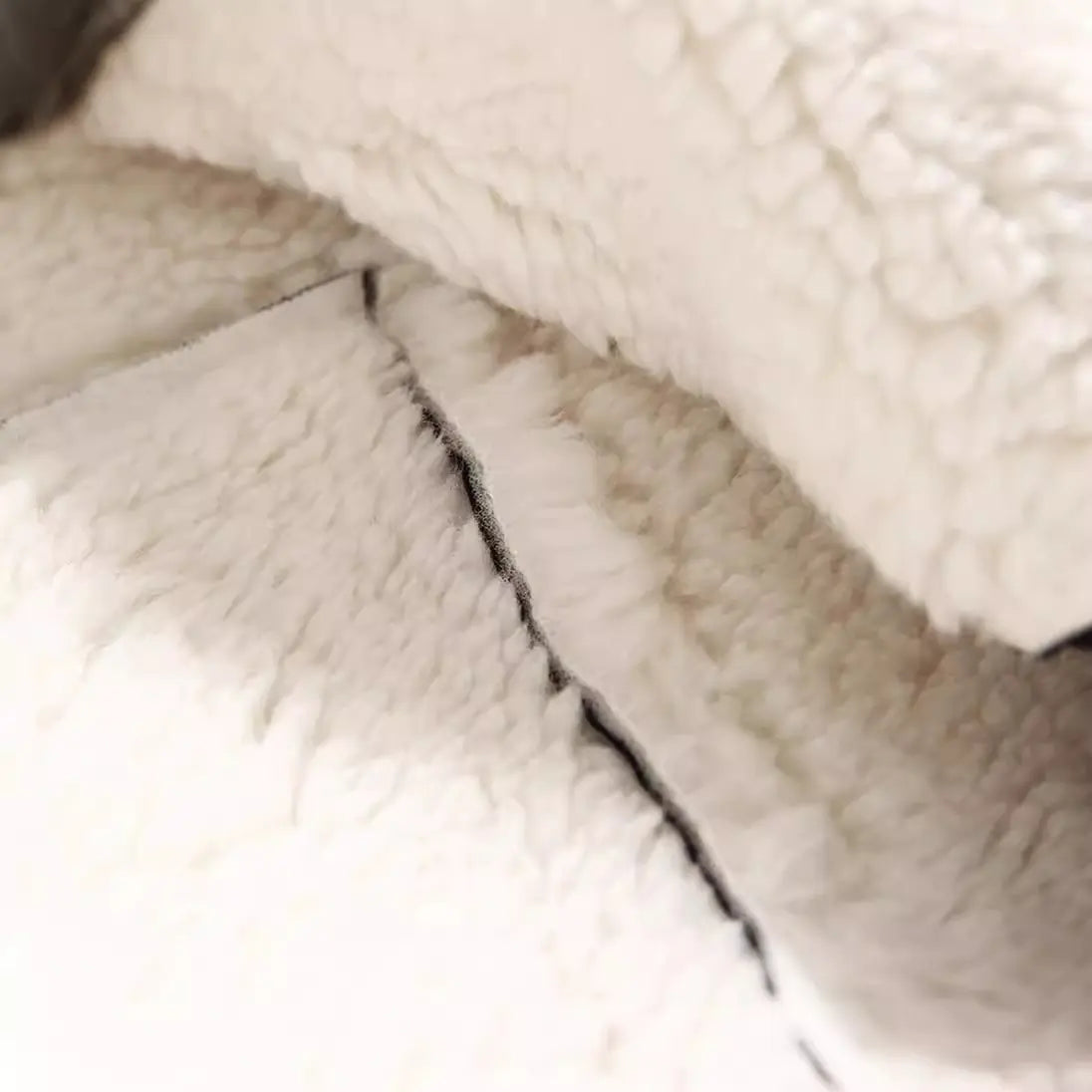 2023 Chic Biker Fur-Lined Jacket