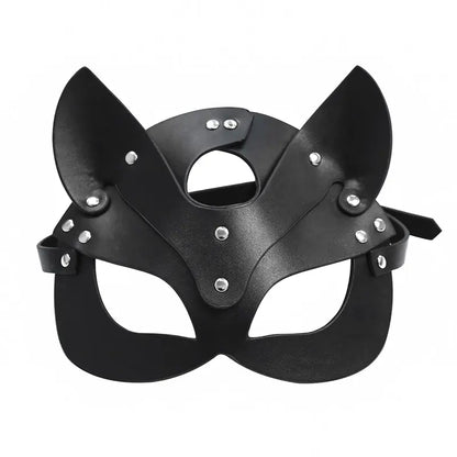 Ladies Fox Eye Leather Mask for SM Fun